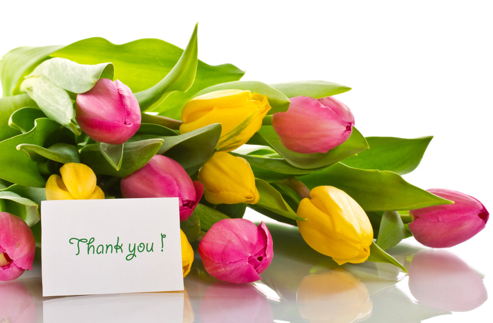 Thank you flowers sales