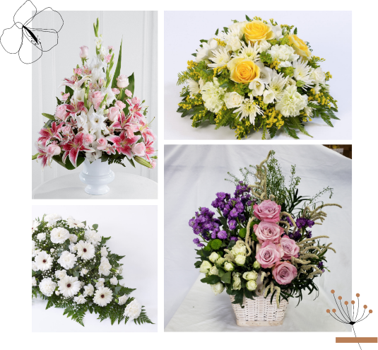 funeral flower delivery in toronto