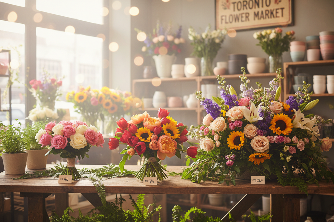 How Much Do Flowers Cost in Toronto? A Real Price Breakdown by Bouquet Size