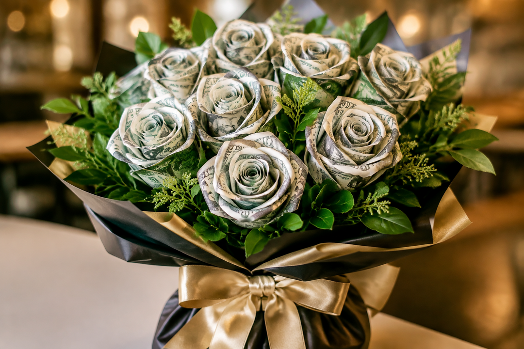 Money Rose Bouquets: The Perfect Gift for Graduations, Birthdays, and Weddings