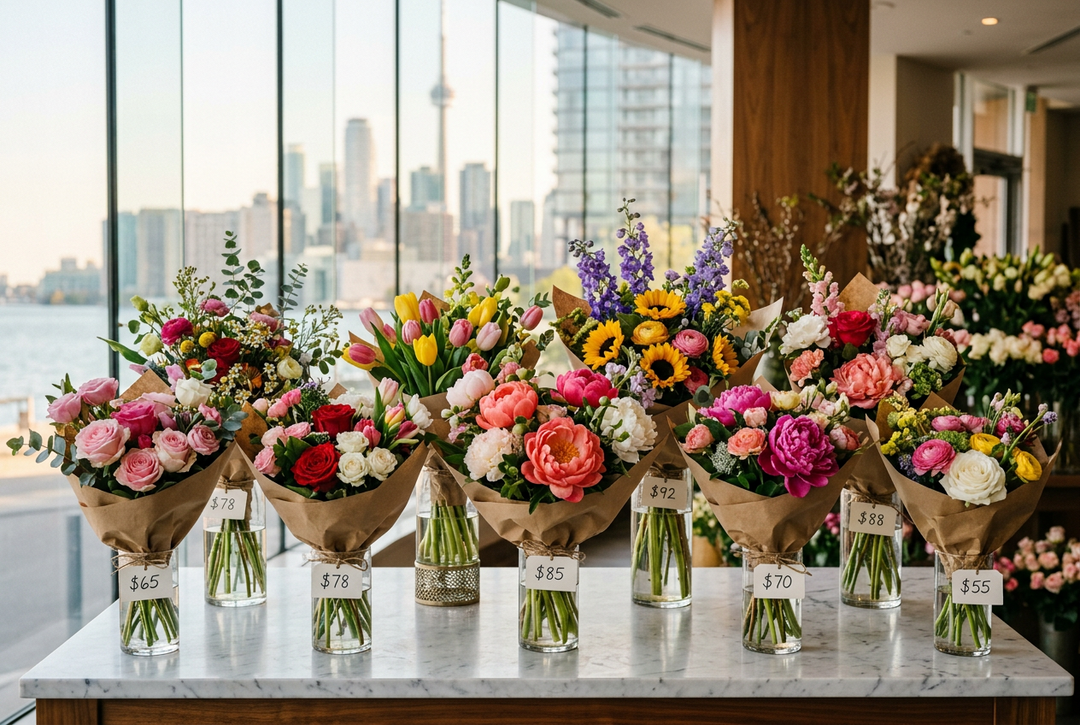 Toronto Florist Picks: 10 Beautiful Bouquets Under $100