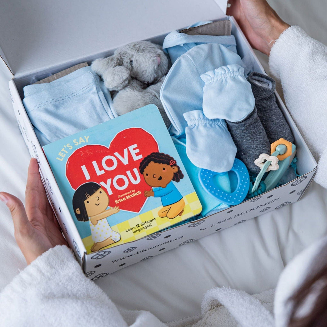 BOY NEWBORN BABY GIFT BOX