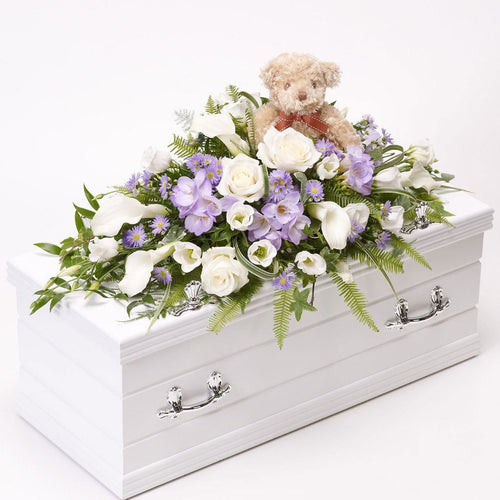 Children's Casket Spray (Purple)