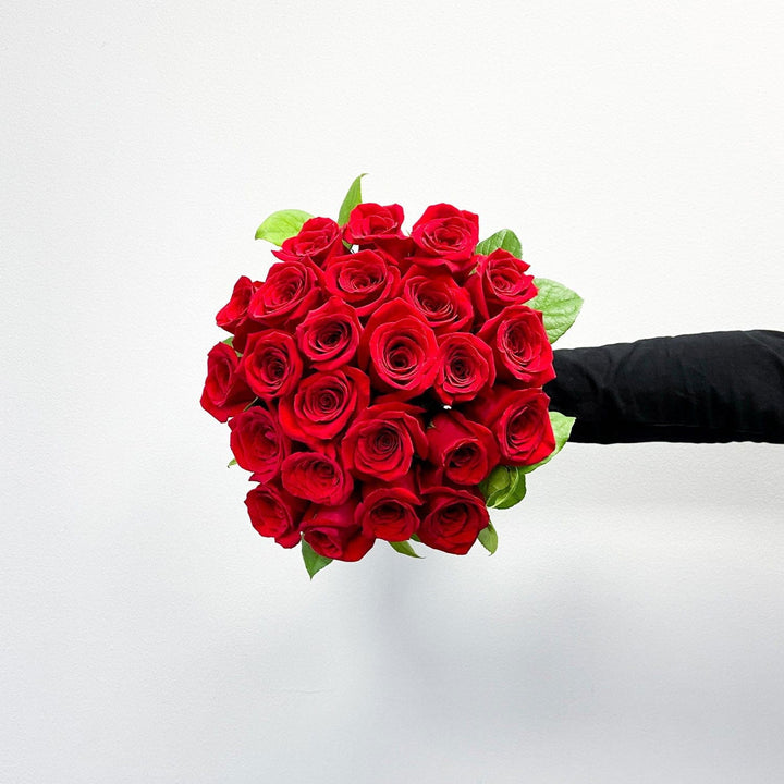 SAME DAY DELIVERY: 24 RED ROSES