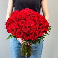 SAME DAY DELIVERY: 50 ROSES (5 COLOURS TO CHOOSE FROM)