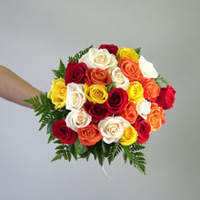 SAME DAY DELIVERY: FALL BURST - 24 ROSES