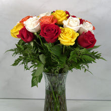 SAME DAY DELIVERY: FALL BURST - 24 ROSES