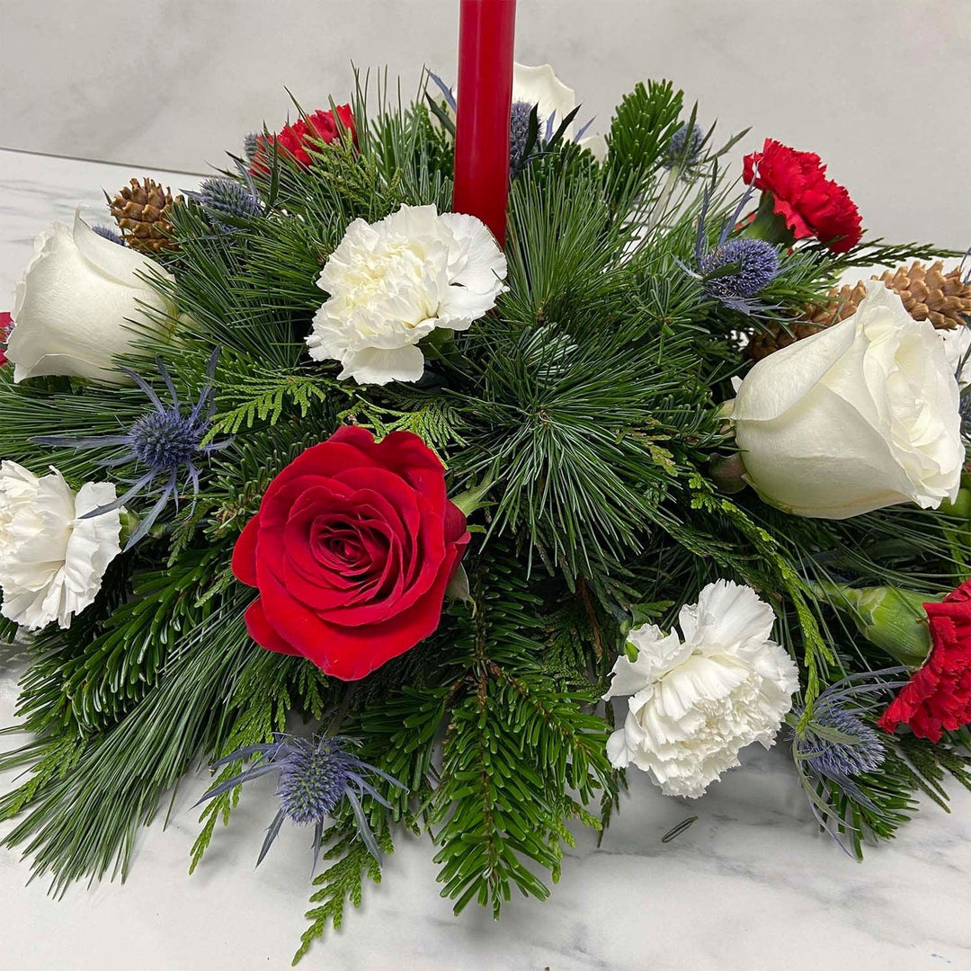 SAME DAY DELIVERY: CHRISTMAS CENTERPIECE