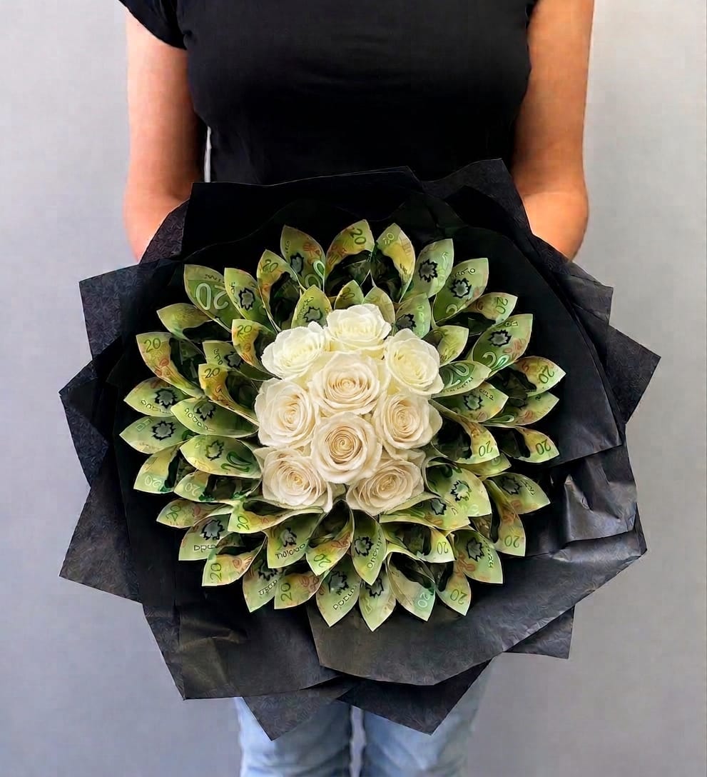 MONEY BOUQUET - ROSES