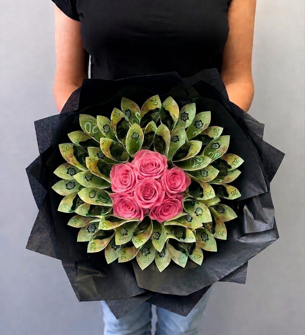 MONEY BOUQUET - ROSES