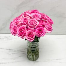 SAME DAY DELIVERY: 24 PINK ROSES