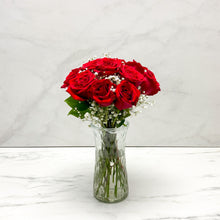 SAME DAY DELIVERY: 12 RED ROSES