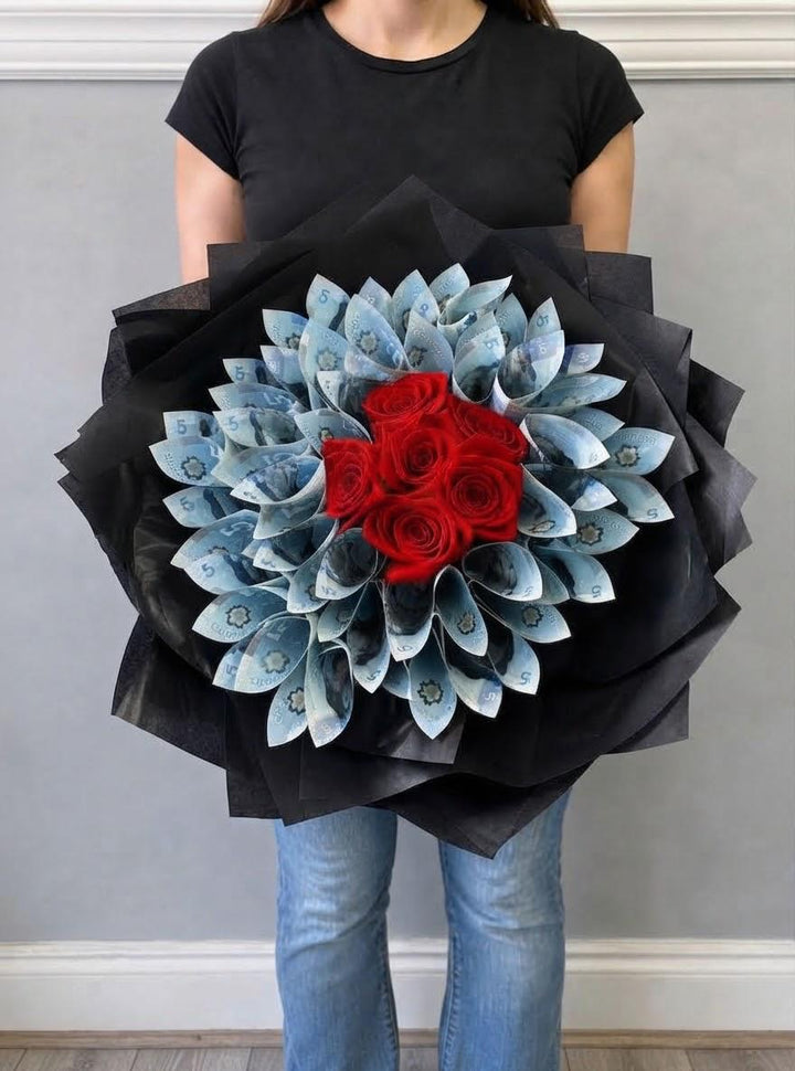 MONEY BOUQUET - ROSES