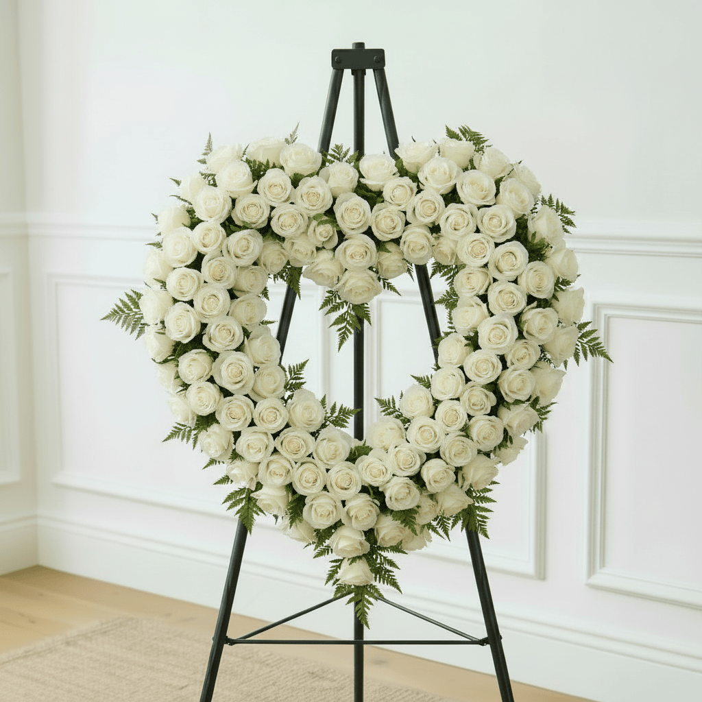 Open Heart: Roses (White)