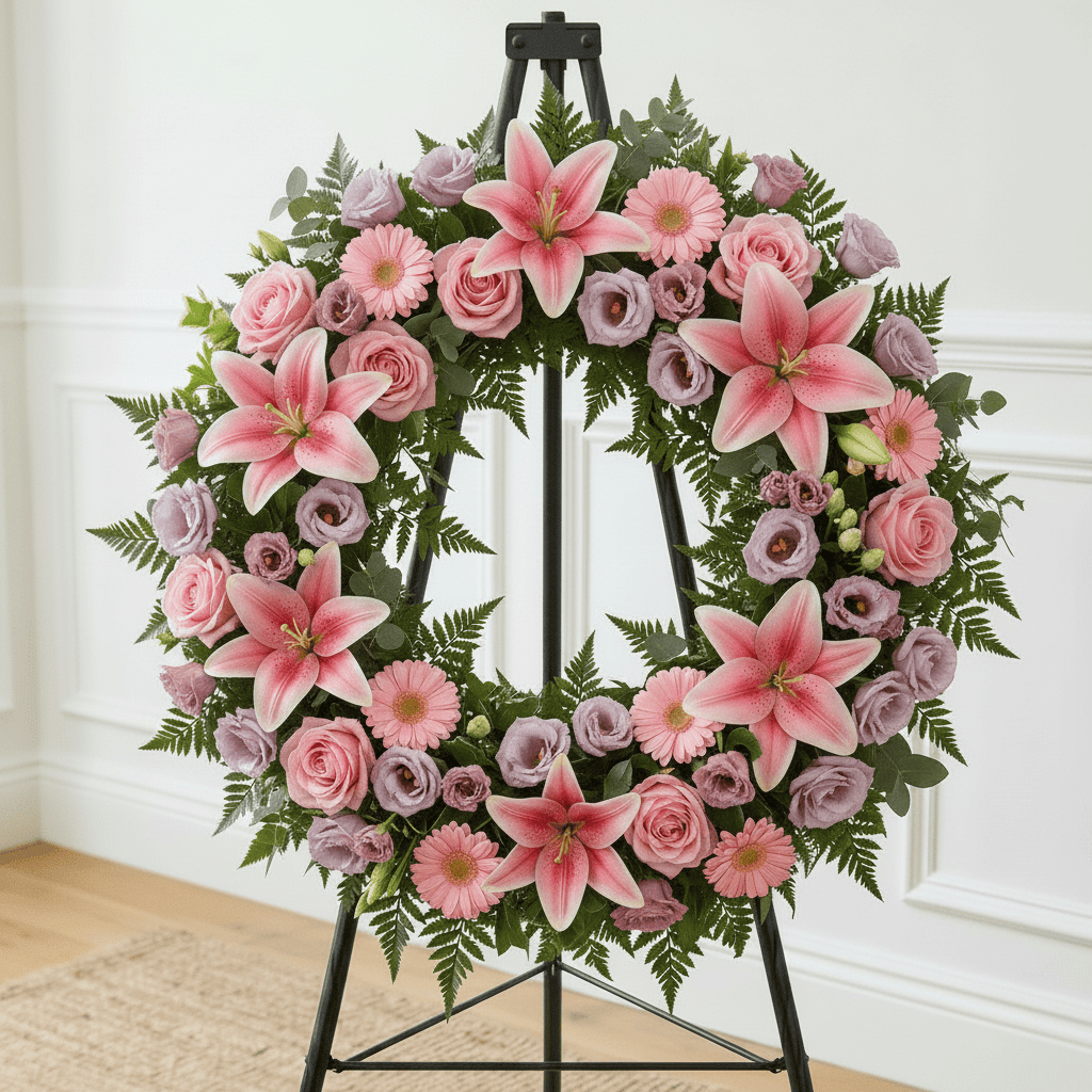 Wreath (Pink & Lilac)