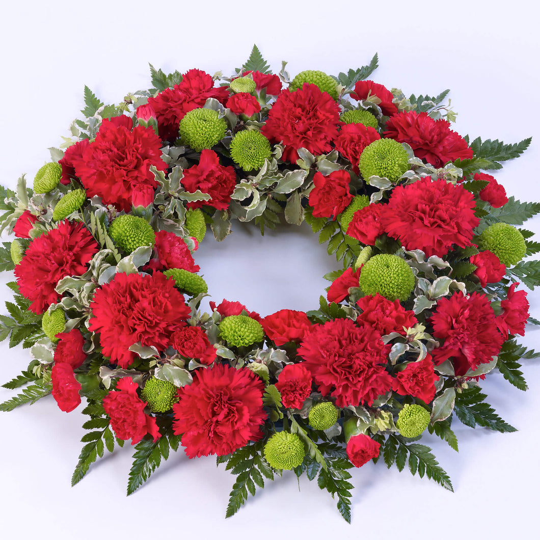 Wreath (Red & Green)